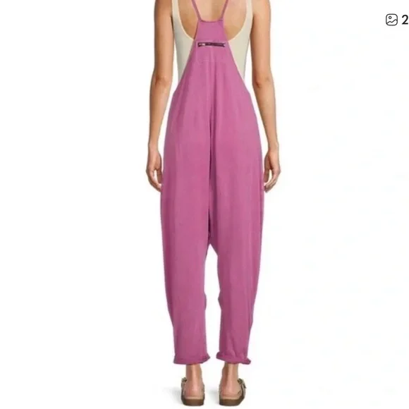 FP Movement Hot Shot Onesie Pink Medium - Picture 2 of 14